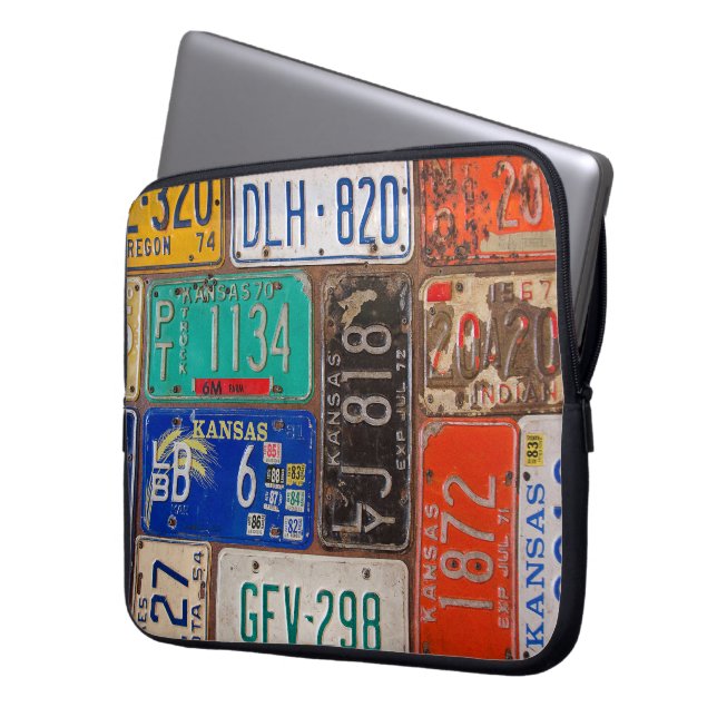 Funda Para Portátil Colección Rusty License Plates (Anverso izquierdo)