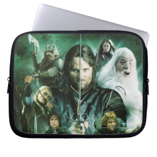 Funda Para Portátil Collage de caracteres