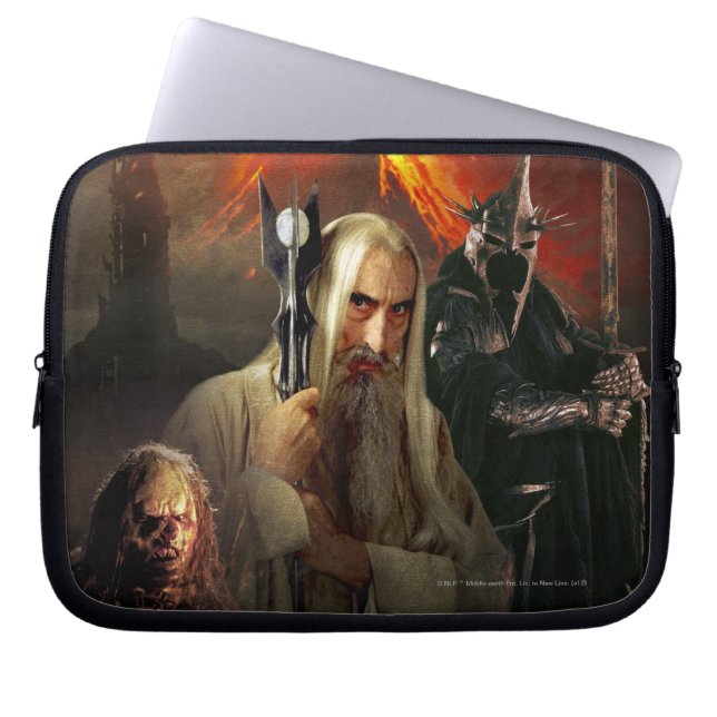 Funda Para Portátil Collage de caracteres 4 (Frente)