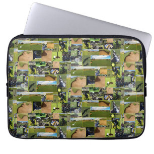 Funda Para Portátil Collage de fotos de golf,