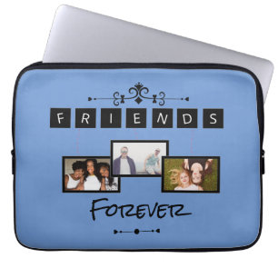 Funda Para Portátil Collage personalizado de fotos de plantillas de dí