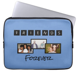 Funda Para Portátil Collage personalizado de fotos de plantillas de dí