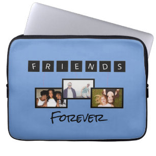 Funda Para Portátil Collage personalizado de fotos de plantillas de dí
