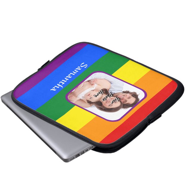 Funda Para Portátil Color arcoiris (Inferior anverso)