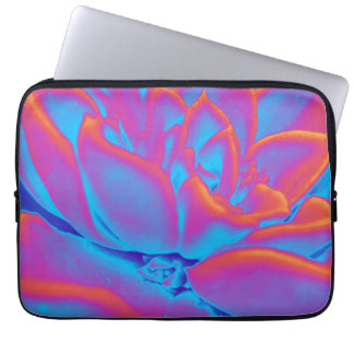 Funda Para Portátil Color arcoiris Suculento planta