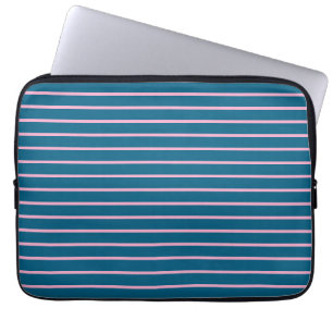 Funda Para Portátil Color azul oceánico Minimalista moderno plano