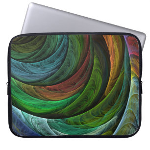 Funda Para Portátil Color Glory Moderno Resumen Patrón de arte elegant