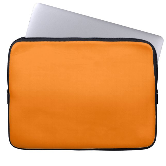 Funda Para Portátil Color Naranja (Frente)