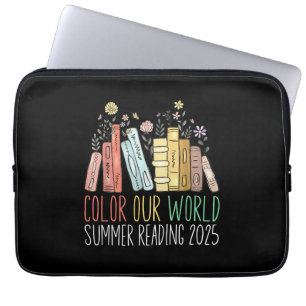 Funda Para Portátil Color Nuestra Lectura Mundial De Verano 2025