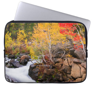 Funda Para Portátil Color otoñal a lo largo de Bishop Creek, CA