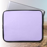 Funda Para Portátil Color sólido de los sueños lilac | Clásico Elegant<br><div class="desc">Color sólido de los sueños lilac | Clásica | Elegante | Trendy | Elegante | Regalo | Color de las sombras moradas</div>