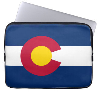 Funda Para Portátil Colorado: La bandera del estado centenario de EE. 