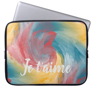 Funda Para Portátil Colores audaces de tinte y colores páinteros acuar