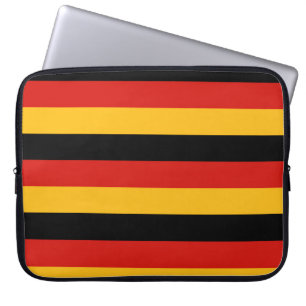 FUNDA PARA PORTÁTIL COLORES DE BANDERA ALEMANA