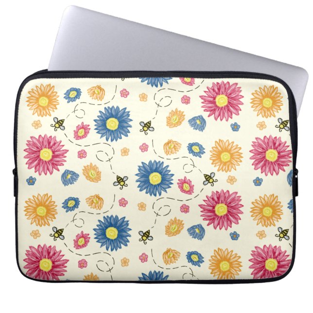 Funda Para Portátil Colores de primavera (Frente)