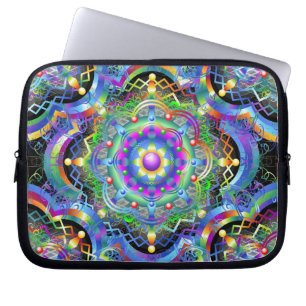 Funda Para Portátil Colores del Universo Mandala