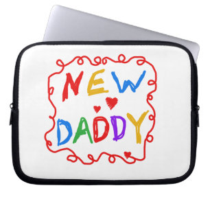 Funda Para Portátil Colores primarios Nuevos regalos de papi