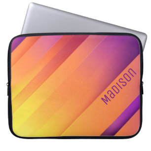 Funda Para Portátil Colorful Abstract Background and Customization