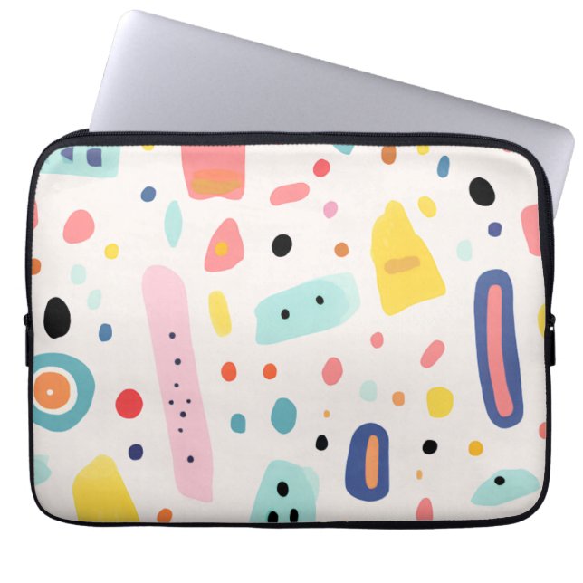 Funda Para Portátil colorful cute elements design (Frente)
