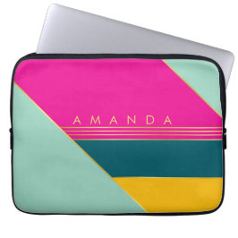 Funda Para Portátil Colorful Funky Stylish Chic Trendy 