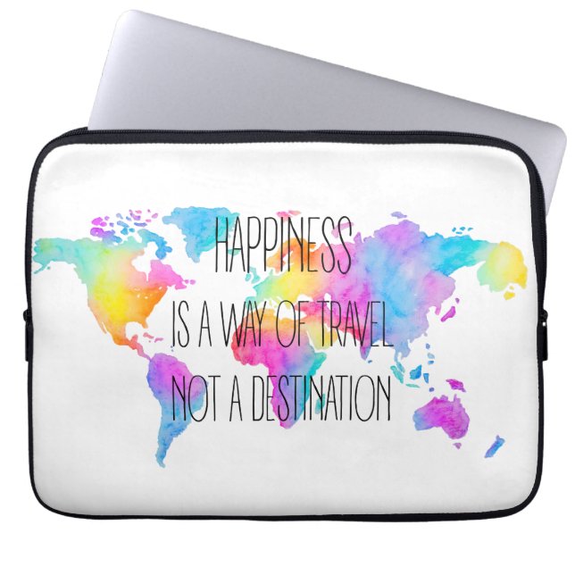 Funda Para Portátil Colorful Happiness (Frente)