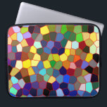 Funda Para Portátil Colorida apariencia de cristal manchado de imitaci<br><div class="desc">Colorida apariencia falsa de vidrios. Si necesita ayuda para personalizar alguno de mis diseños,  póngase en contacto con el diseñador ArtOnWear. Formato de texto gratuito con ayuda en directo disponible bajo petición.</div>