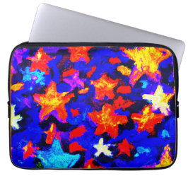 Funda Para Portátil "Coloridas estrellas impresionantes". ¡Hazte con u