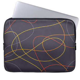 Funda Para Portátil Coloridas, modernas, sencillas, modernas y curvada