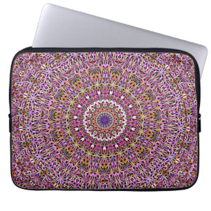 Funda Para Portátil Colorido jardín espiritual Mandala