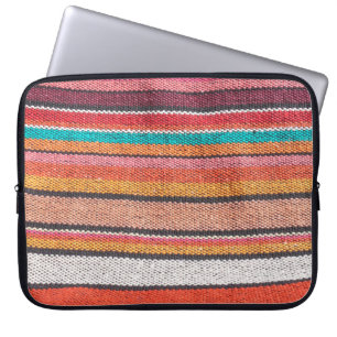 Funda Para Portátil Colorido mexicano, peruano estilo de la superficie
