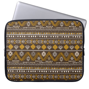 Funda Para Portátil Colorido patrón étnico tribal sin fisuras