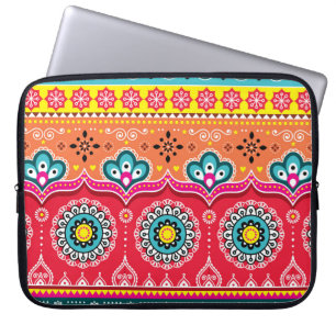 Funda Para Portátil Colorido patrón étnico tribal sin fisuras
