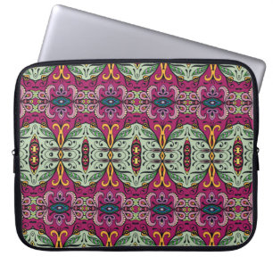Funda Para Portátil Colorido patrón étnico tribal sin fisuras
