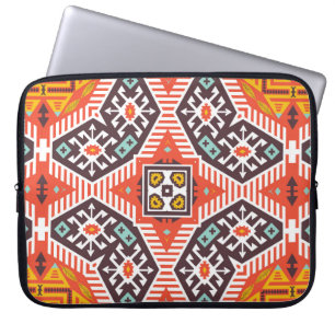 Funda Para Portátil Colorido patrón étnico tribal sin fisuras