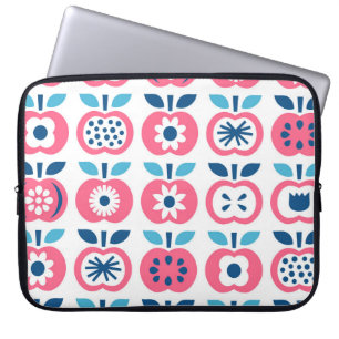 Funda Para Portátil Colorido patrón retro de Apple sin soldadura