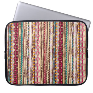 Funda Para Portátil Colorido patrón tribal de Boho étnico
