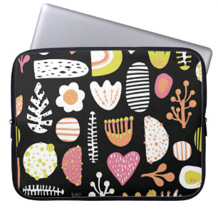 Funda Para Portátil Colorido y abstracto patrón sin fisuras.