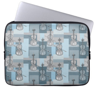 Funda Para Portátil Coloridos bloques de violín