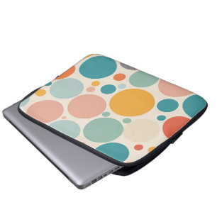 Funda Para Portátil Coloridos puntos de polka
