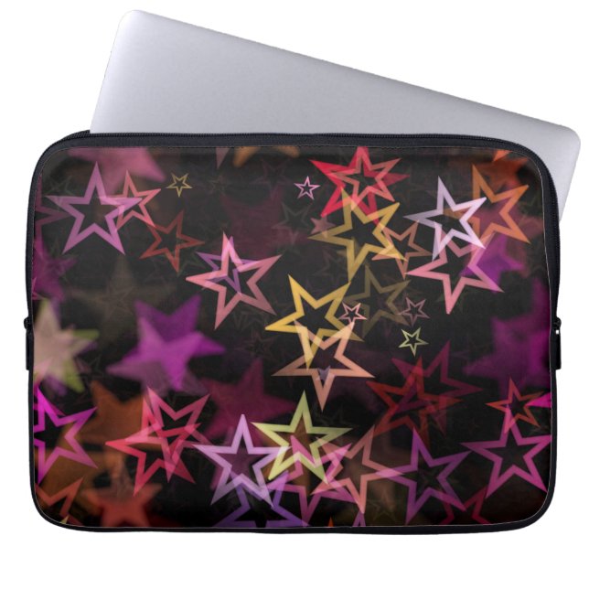 Funda Para Portátil Colorous Stars Dance Whimsically (Frente)