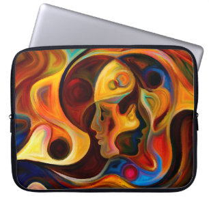 Funda Para Portátil Colors of the Mind series. Design made of elements