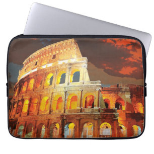 Funda Para Portátil Colosseo Italia Roma Viaje Arte Vintage