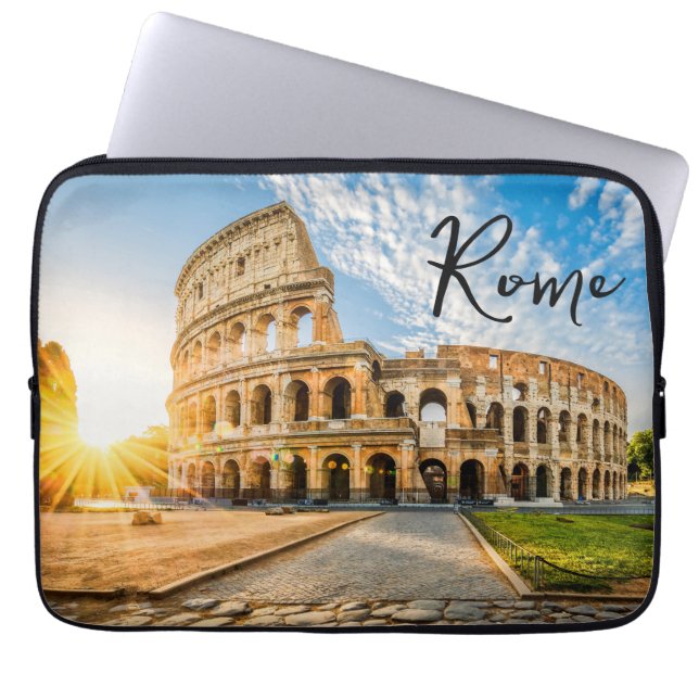 Funda Para Portátil Colosseo Roma Italia (Frente)