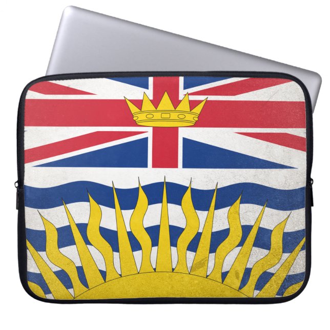 Funda Para Portátil Columbia Británica (Frente)