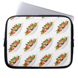 Funda Para Portátil Coma más plantas con letras de motivación de ensal