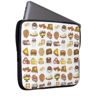 Funda Para Portátil Comedor clásico americano de almuerzo contador de