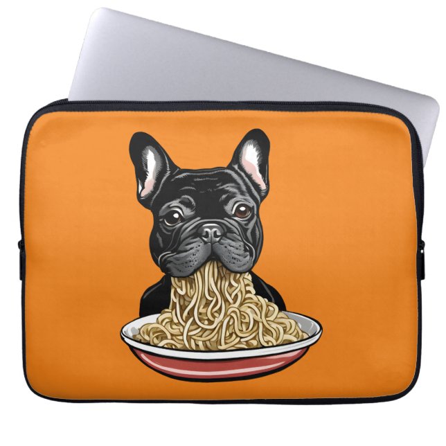 Funda Para Portátil Comedor de fideos (Frente)