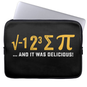 Funda Para Portátil Comí Un Poco De Pay Y Fue Delicioso Día De Pi Mate