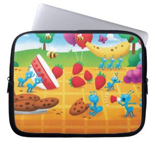 Funda Para Portátil Comida campestre del verano