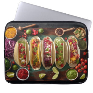Funda Para Portátil Comida mexicana